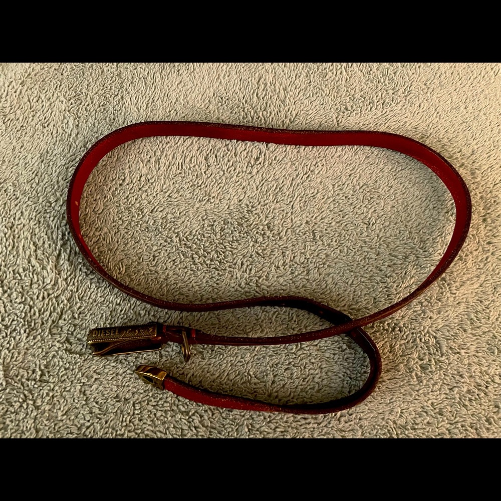 Diesel belt 100% leather